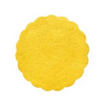 500 Stk. Airlaid Untersetzer Premium gelb Ø 9 cm
